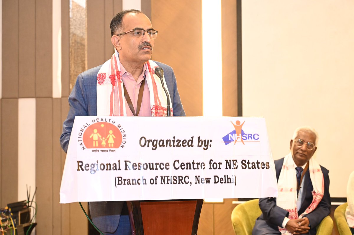 SandhaniG's tweet photo. The Regional Resource Centre for North-East States (RRC-NE), branch of NHSRC, in collaboration with NITI Aayog and MoH&amp;FW had conducted the NE Regional Orientation Workshop on Asspirational Blocks Programme (ABP) &amp; Vibrant Village Programme (VVP). https://t.co/tTxlv0OTEq