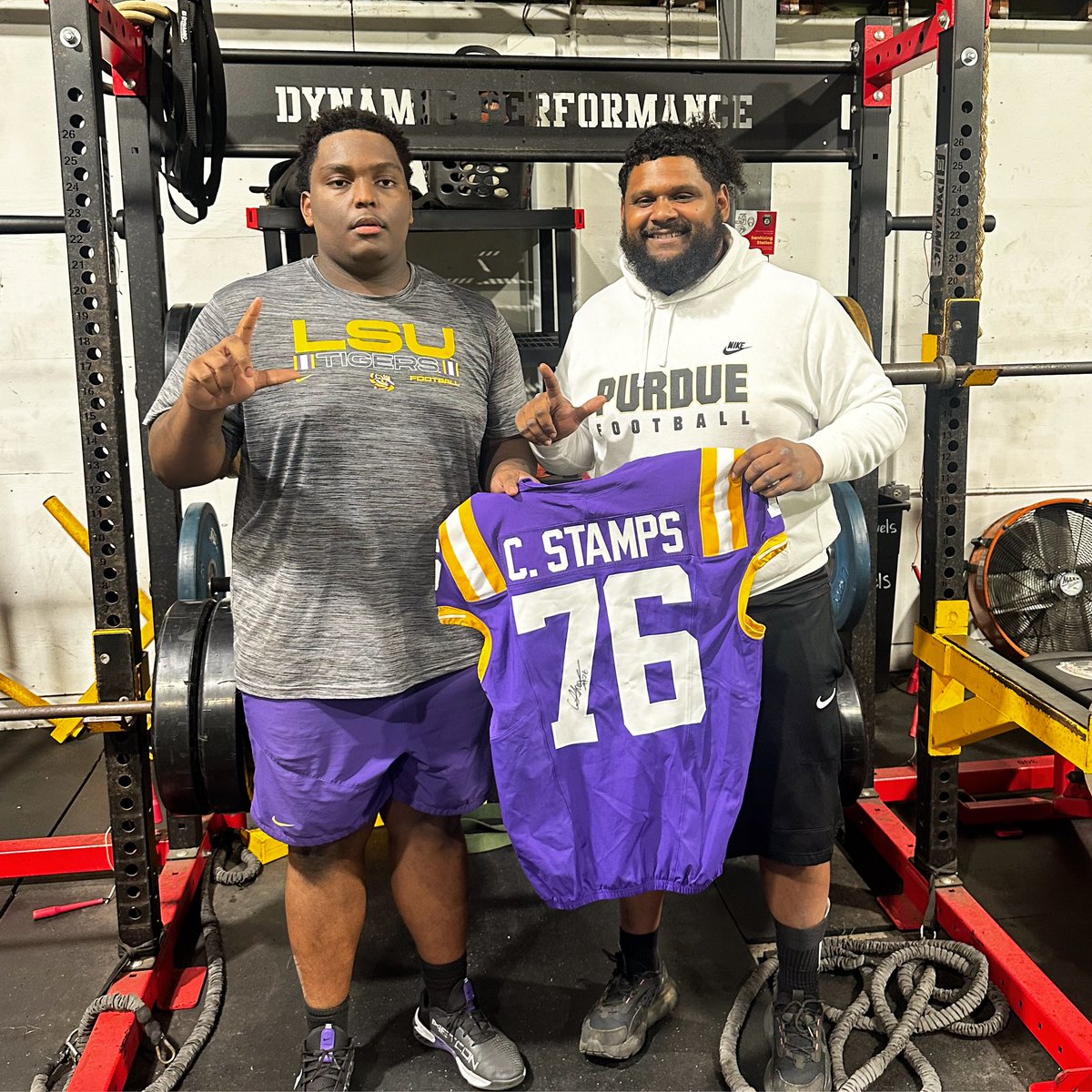 Family Business… Lil Bro Blessed me today!! Love seeing the work these guys put in pay off!!! Keep Climbing <a href="/c_loading55/">Christian Stamps</a> We Not Done Yet!! #LSU #BayouBengals