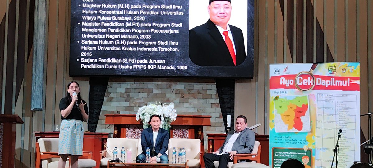 Pendidikan teknis ttg "Mengapa harus nyoblos?" Pemateri dari @kpu_dki dan <a href="/bawaslu_RI/">Bawaslu RI</a> 

Acara dikoordinasi oleh Tim Gerakan Kebangsaan Indonesia.