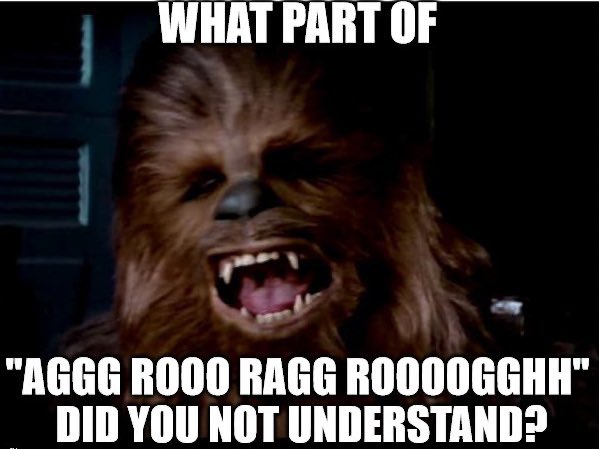 ellelljaytoo's tweet photo. You #DoNotWantToKnow what he just called you.
#chewbacca #starwars ๐ซ https://t.co/w4ePNlFxZw