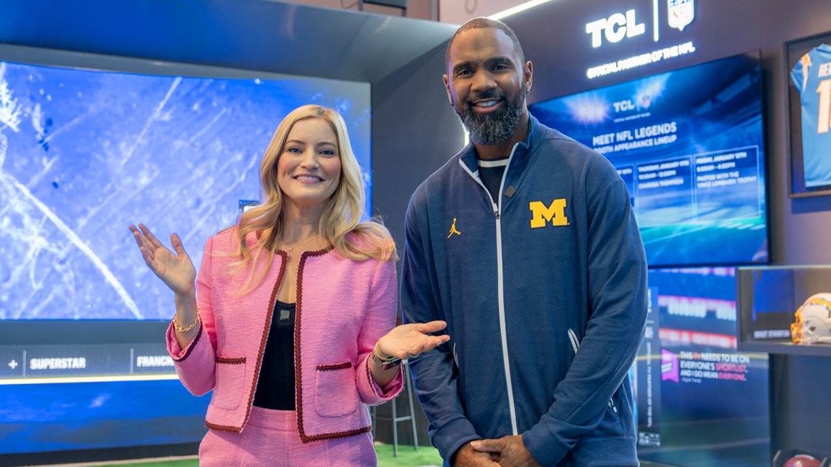 Check out this super fun @TCL_Global booth tour I did with @CharlesWoodson! youtube.com/watch?v=9UA7zL…

#CES #CES2024 #TCLPartner