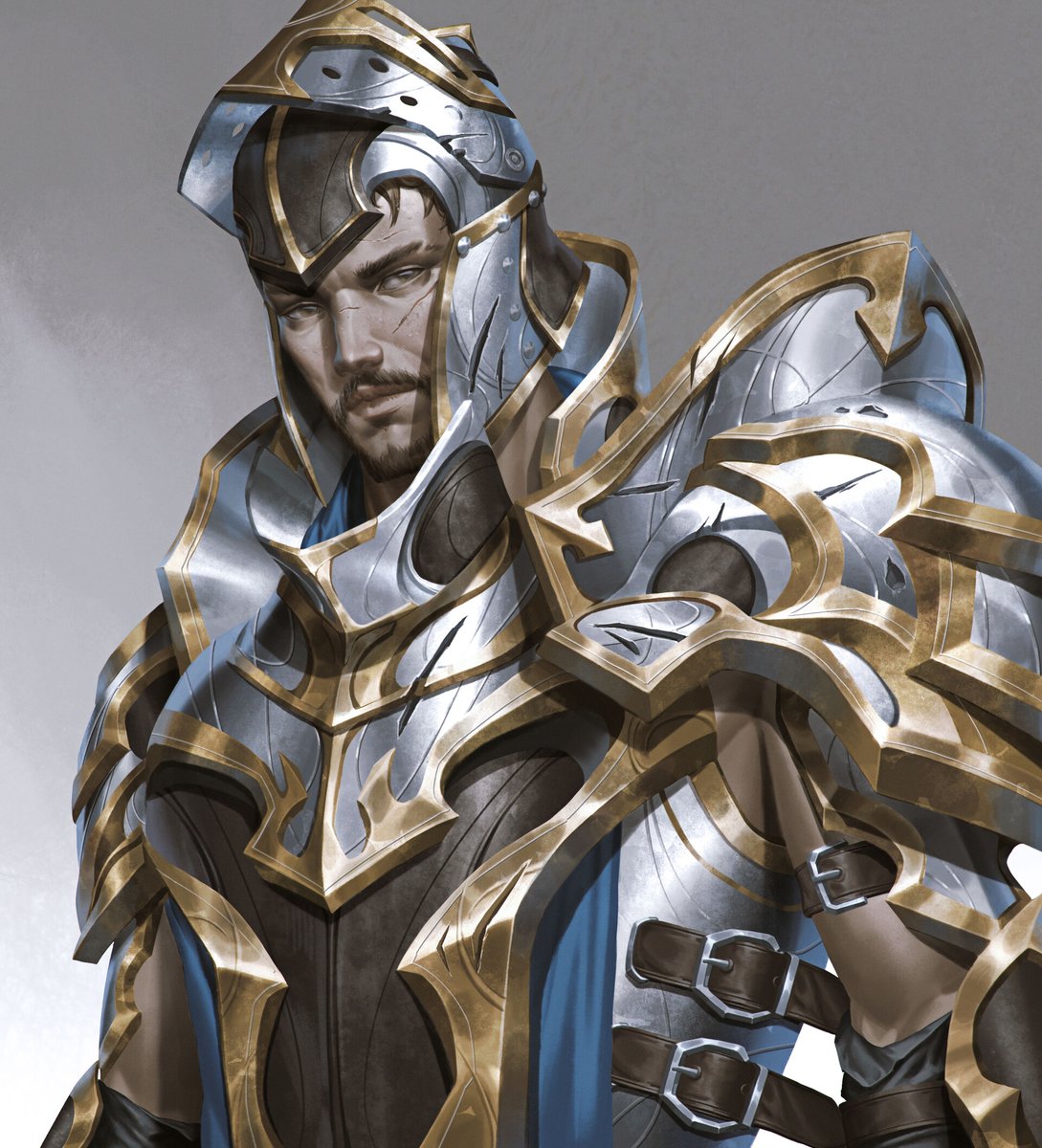 JohnathanC92's tweet photo. Demo done last year ! 

#armor #digitalart #characterart https://t.co/U5yRYeextt