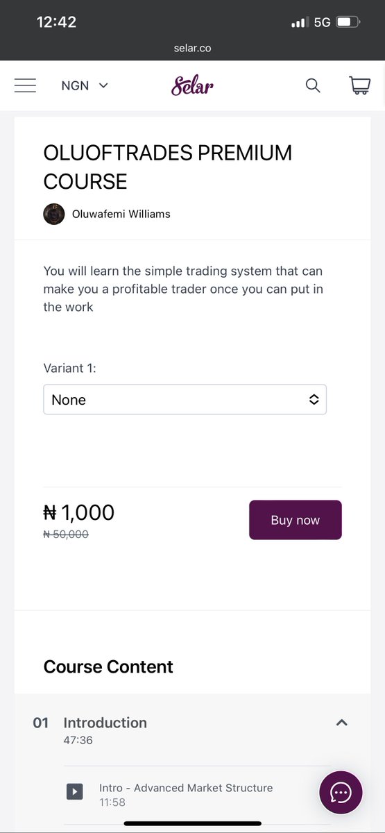 It’s been 6 hours since I dropped the link to this crazy offer. 

selar.co/j5u983

I won’t admit I’m crazy but I’d admit, this is the most craziest thing I’ve ever done. 

This offer will be gone by 11:59pm on Monday

It’s all my wealth of knowledge and experience in