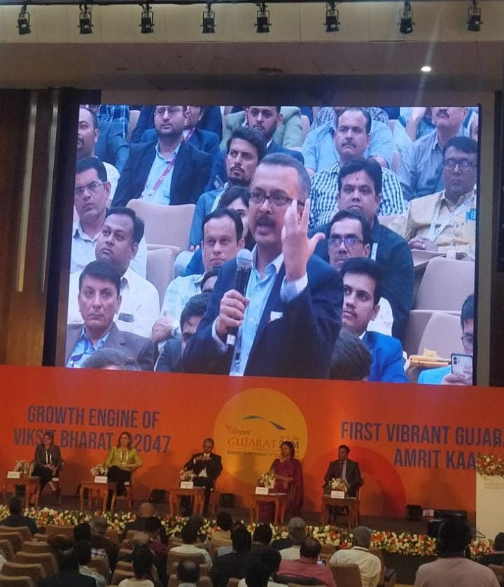 RDXThinksThat's tweet photo. It was an honour and a pleasure to ideate with Govt Officials of 4 States and attend Sessions in Renewable Energy Sector at @VibrantGujarat

Key Issues Discussed With Officials
1. Energy Transition globally must be planned backwards from #NetZero Targets with consideration of Technology, Co-Creation, Alternates, Finance and Seamless Transition
2. Upstream Challenges in Bioenergy Sector with focus of Supply Chain Management, Curated Logistics based on Projects, PPPP-Models involving Farmers and more, with larger Farmers-to-Factory Connect
3. Bringing in Energy Security into Union List for effective planning and implementation of Energy Transition
4. Curating a State Bioenergy Policy with thorough Stakeholders consultations and Inter-Ministerial & Inter-Departmental ideations
5. Workforce creation for Projects in an Innovative method, as discussed
6. Addressing Hard-to-Abate Sectors, Scope 3 GHG Emitters, Defence Forces etc

Hope Bharat leads the Global Energy Transition with a Green Energy Revolution with support of partners and global & regional organisations, institutions & associations

"Vasudhaiva Kutumbakam"
One World : One Family  for Collective Prosperity

It was an honour to represent @IndianIfge, @biogasindia @BGAFtweets & @ReveilleEnergy

Let's build a Better World with Seamless Energy Transition
@ficci_india @FollowCII @ASSOCHAM4India @CEEWIndia @wef @Shell @PwC @EYnews @KPMGIndia @PetroleumMin @mnreindia @NITIAayog @PMOIndia @PrinSciAdvGoI @CEMSecretariat @g20org @AEEE_India @IRENA @COP29_AZ @ADIPECOfficial @ETEnergyWorld @WBAtweets @CEMSecretariat @WRIIndia