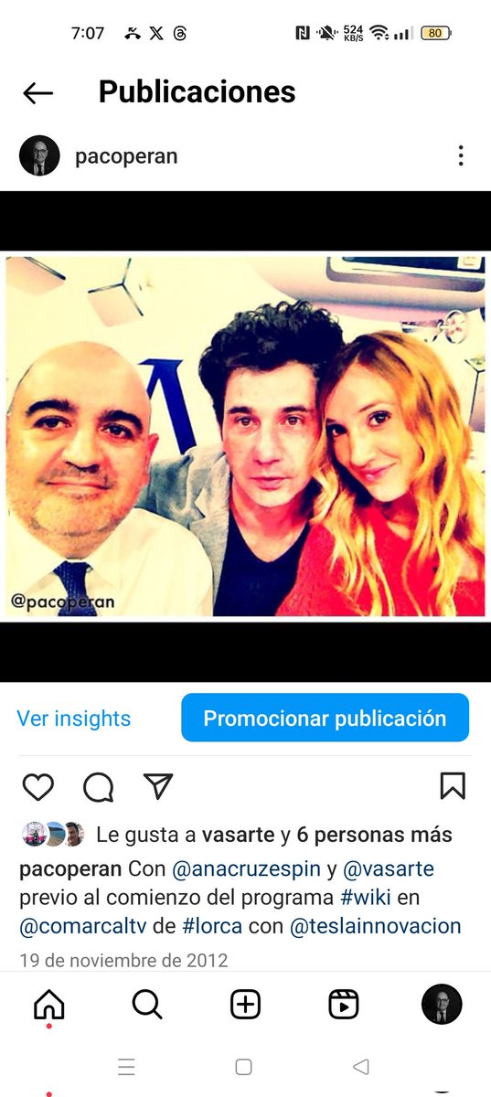 Temprano, empezar el día con el fallecimiento de Pedro del Vas de <a href="/comarcaltv/">Comarcal TV</a> y <a href="/Syncroimagen/">Syncroimagen Tv S.L.</a>
¿Cómo es posible? Sigo conmocionado
Con él todo era sencillo, hasta yo podía salir en TV, aquí con Pedrico y
<a href="/anacruzespin/">anica</a> programa #wiki TV Comarcal #Lorca 11/2012
Cuanto lo siento! DEP