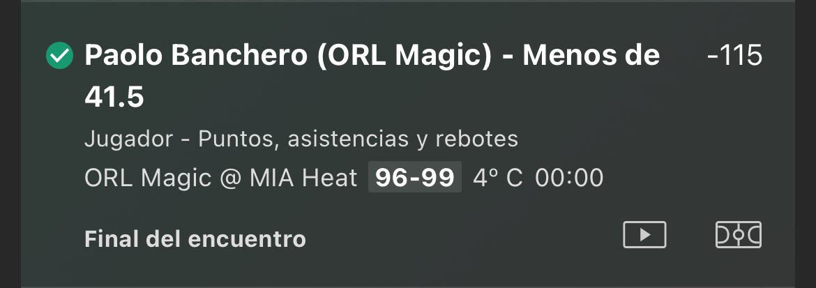 idiazr49's tweet photo. SE LOS DIJE🔥

En #PropZone⚡️cobramos:

📌Banchero: Under 26.5 puntos. 
📌Banchero: PRA under 41.5. 

¿Qué esperas para unirte al grupo?
➡️ ES TOTALMENTE GRATIS ⬅️

📲 https://t.co/hEchE79MF9

🤝🏼 @PickssArt https://t.co/svcNvp0mRH