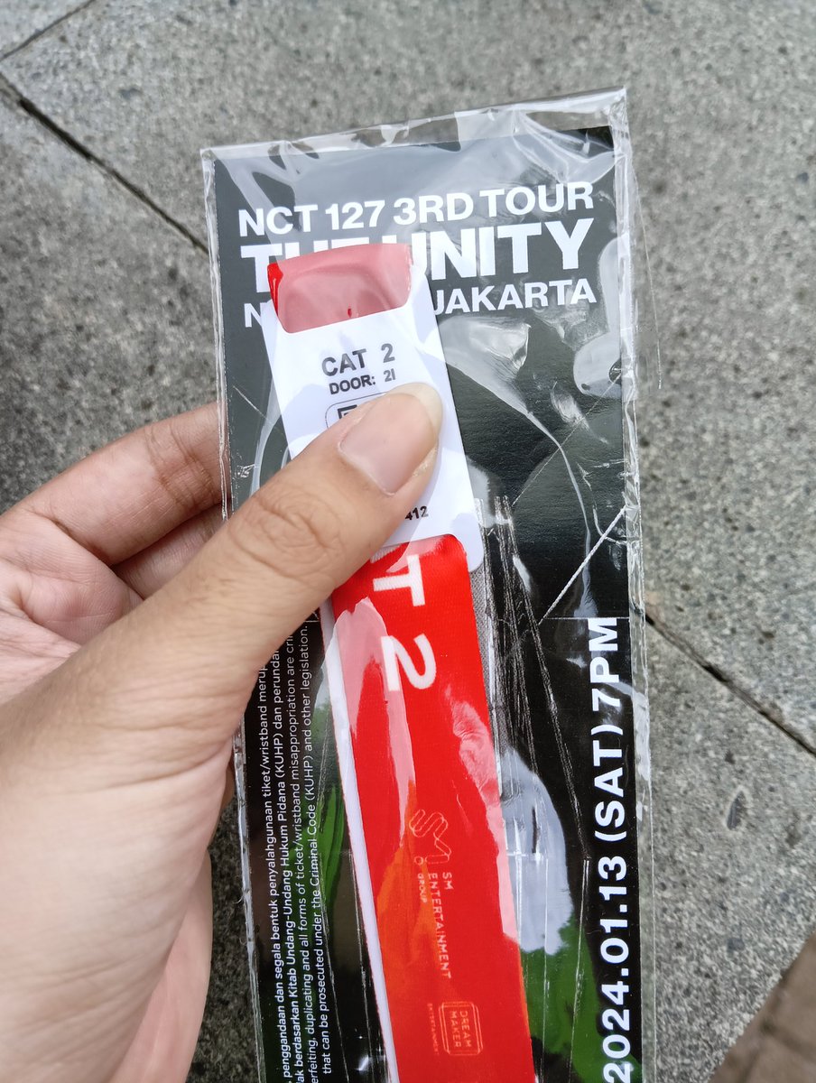 Wts tiket the unity
Cat 2 Day 1 Door 2I Row 18 SN 412
4.4jt (bisa nego)
COD Venue

Alasan jual: Upgrade section

#THEUNITYINJAKARTA 
#NCT127_NEOCITY_THE_UNITY