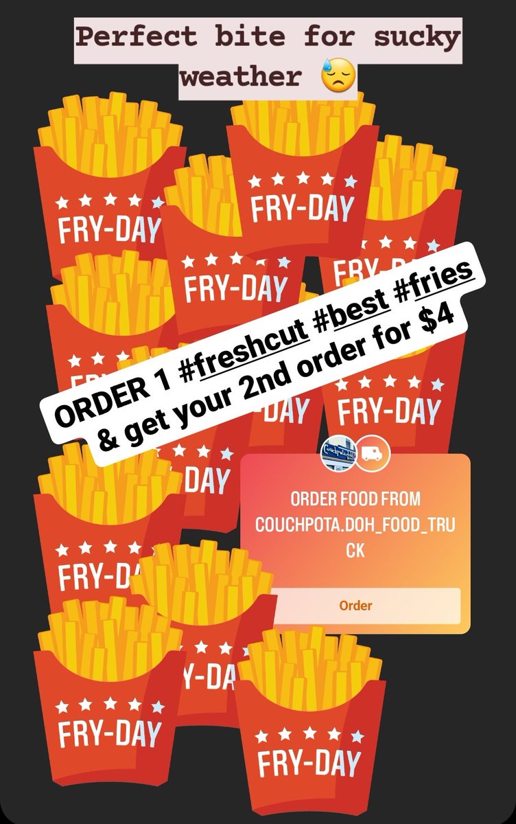 Order #online #doordash (link in bio) or #byob and chow down #dinein. #wegotthis #ecuador #streetfood
🥔🌶🥐🐖🥟🍟🧀🇪🇨🥰😋👍🏻‼️
Doors open 6pm-12am
doordash.com/store/couchpot…