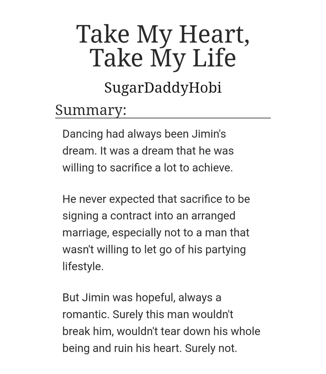 <a href="/MicMicMinty/">Minty⁷ 💜 Shop Pinned📌</a> 
Such a unique story I fell in love with them immediately Taehyung is so brave! They are so cute and shy melts my heart
archiveofourown.org/works/31659719…

Theirrough path of finding and loving each other 
archiveofourown.org/works/43451757…