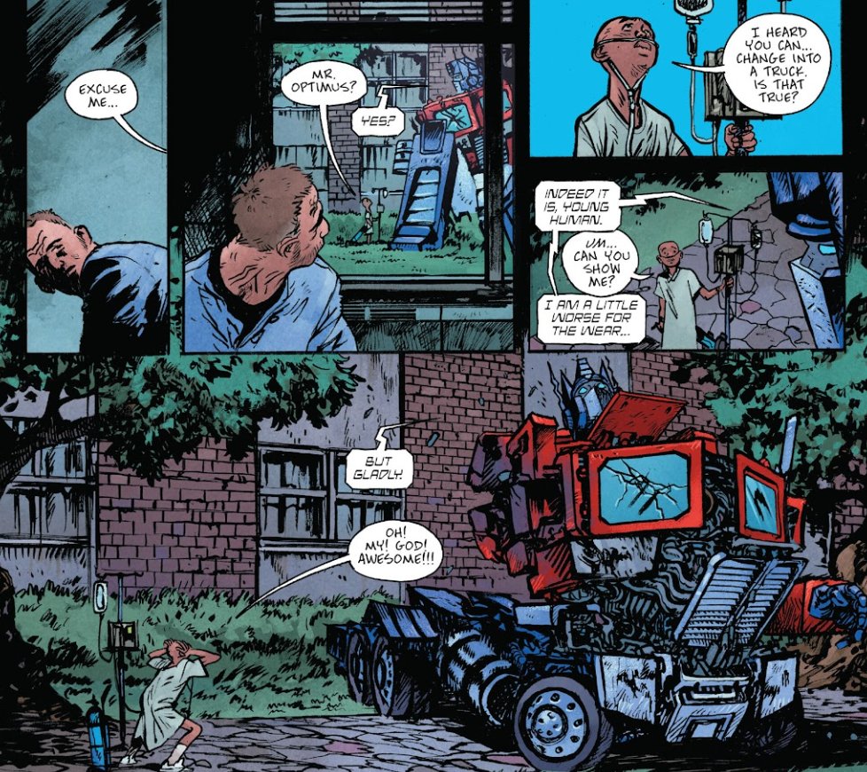 abysilade's tweet photo. WHY IS NO ONE TALKING ABOUT THIS SCENE???

THIS IS SUCH A GOOD CHARACTER SCENE FOR OPTIMUS!

IT'S SO CUTE https://t.co/vdPIuOHsKO