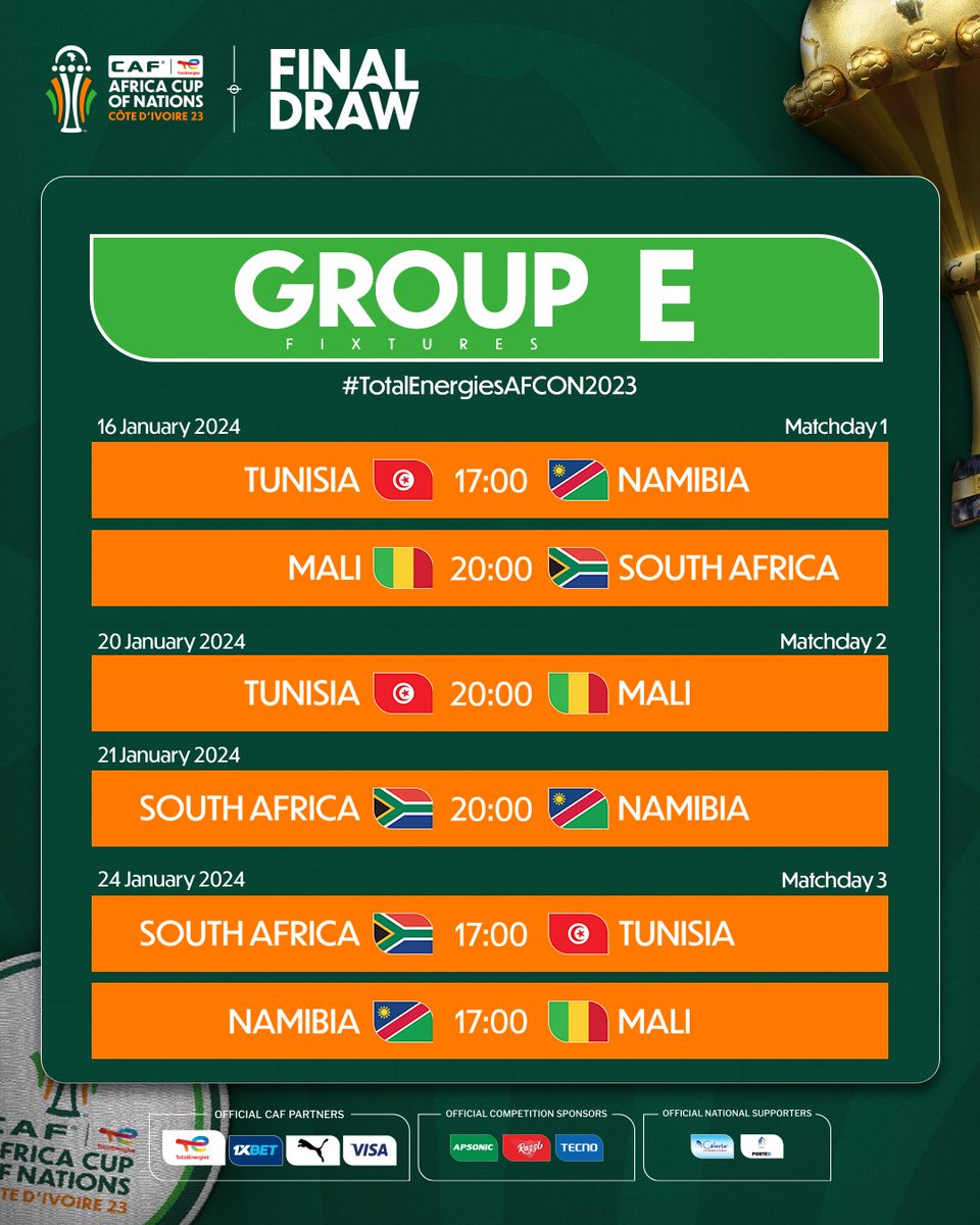 prisoncafesa's tweet photo. We invite you to join us at Prison Cafe to watch the Africa Cup of Nations football 2024.
 We'll create a fun atmosphere and provide an enjoyable sports experience. Don't miss this opportunity to share the thrilling moments with your friends.
https://t.co/PJkPx1TY9a
🇸🇦🇲🇦🇪🇬🇩🇿🇹🇳 https://t.co/60Rg9gxsQd