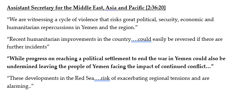 KellieTranter's tweet photo. Some take home points for our Government from the UNSC Emergency Session apropos our support for the bombing of Yemen.

Serious questions have been raised about the risks and the legalilty of our actions. 
#auspol #Yemen #NotInMyName 

https://t.co/XTqHbzK1SX https://t.co/BZmWEv45ZH