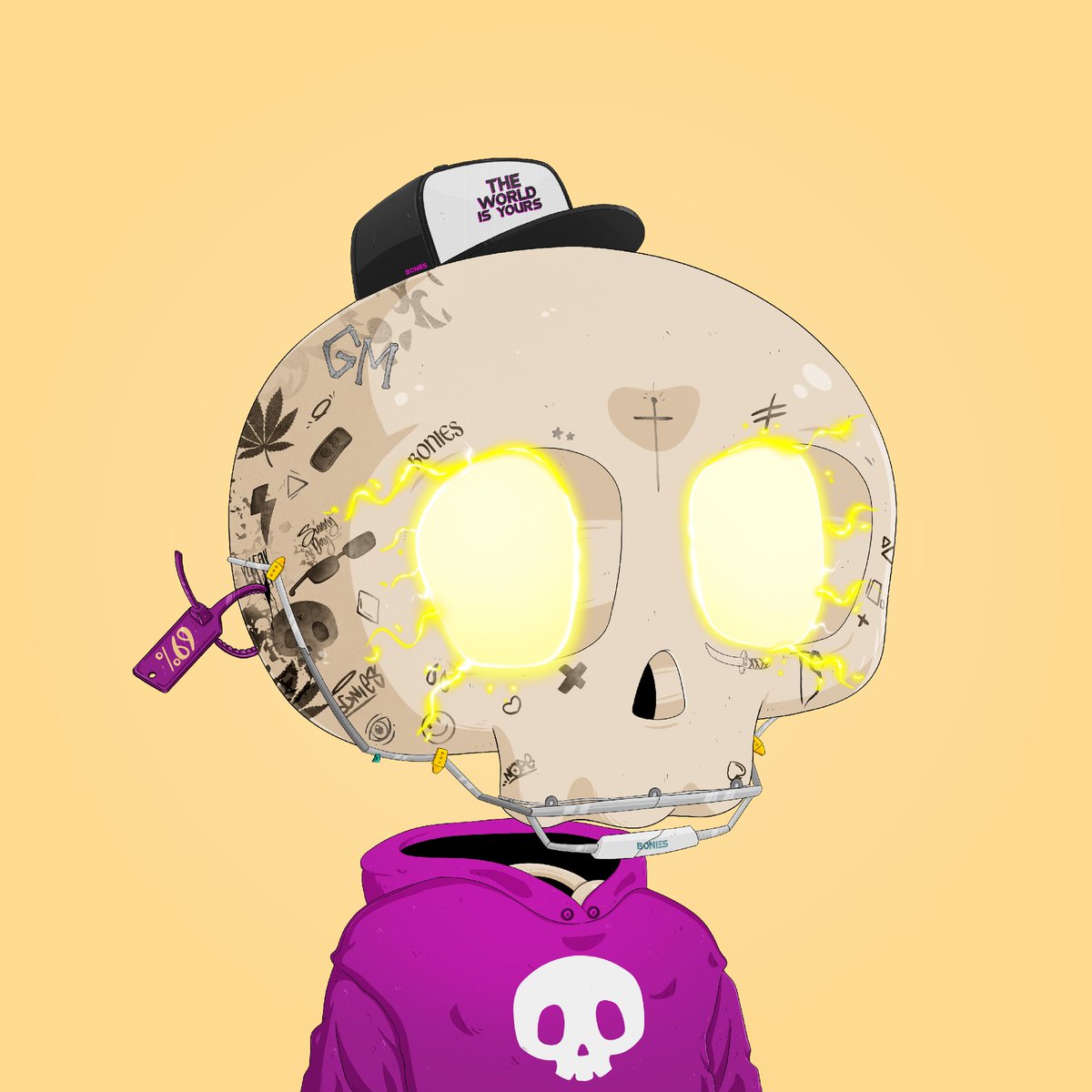 NeonSolNFT's tweet photo. @SolJakey @BoniesRip because of the sick ass crypt crawler game and art. https://t.co/ySLwUJOLMn