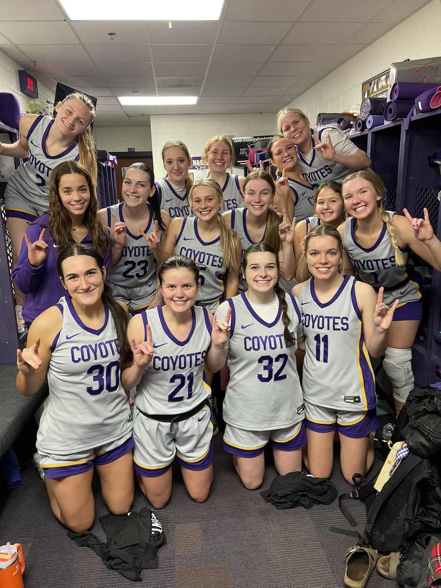 coachshowman's tweet photo. GREAT first win of 2️⃣0️⃣2️⃣4️⃣by the Varsity Reserve tonight!! It was a team effort with contributions all across the board!  Great work!! 💜💛🏀🐺 https://t.co/xKmqxs4cOb