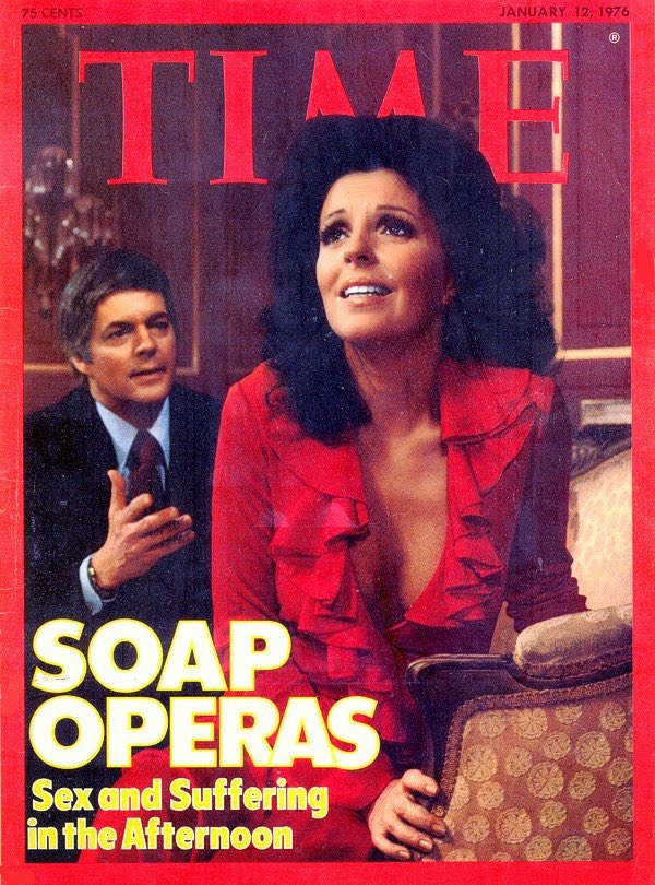 Arguably the very first major soap super couple — Doug &amp; Julie. #RIP #BillHayes #Days. The irony, this iconic over of <a href="/TIME/">TIME</a> has a publish date of 1/12/76. Today. The date of his passing. <a href="/DaysPeacock/">Days of our Lives</a> #LegendsNeverDie #DougAndJulie