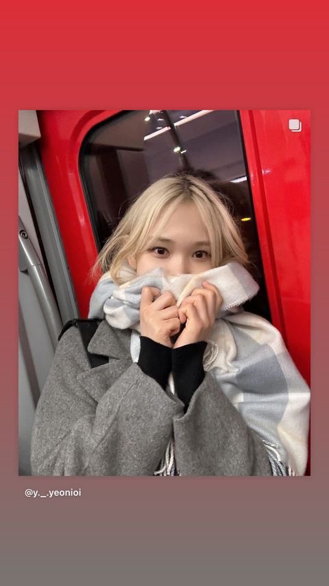 huiyeonsource's tweet photo. 240112 | Huiyeon Instagram story update https://t.co/orPJCqCn3e