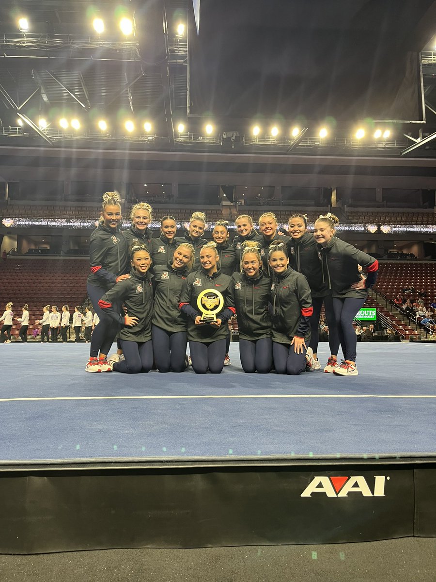 CollegiateQuad's tweet image. Congratulations to @ArizonaGymCats for 1st place at Sprouts Farmers Market Collegiate Quad Session #1! ❤️

#sproutscollegiatequad #ACCnetwork #ESPN #winners #AAIEquipment #NCAAGym #WomensGymnastics #ESPNQuadMeet