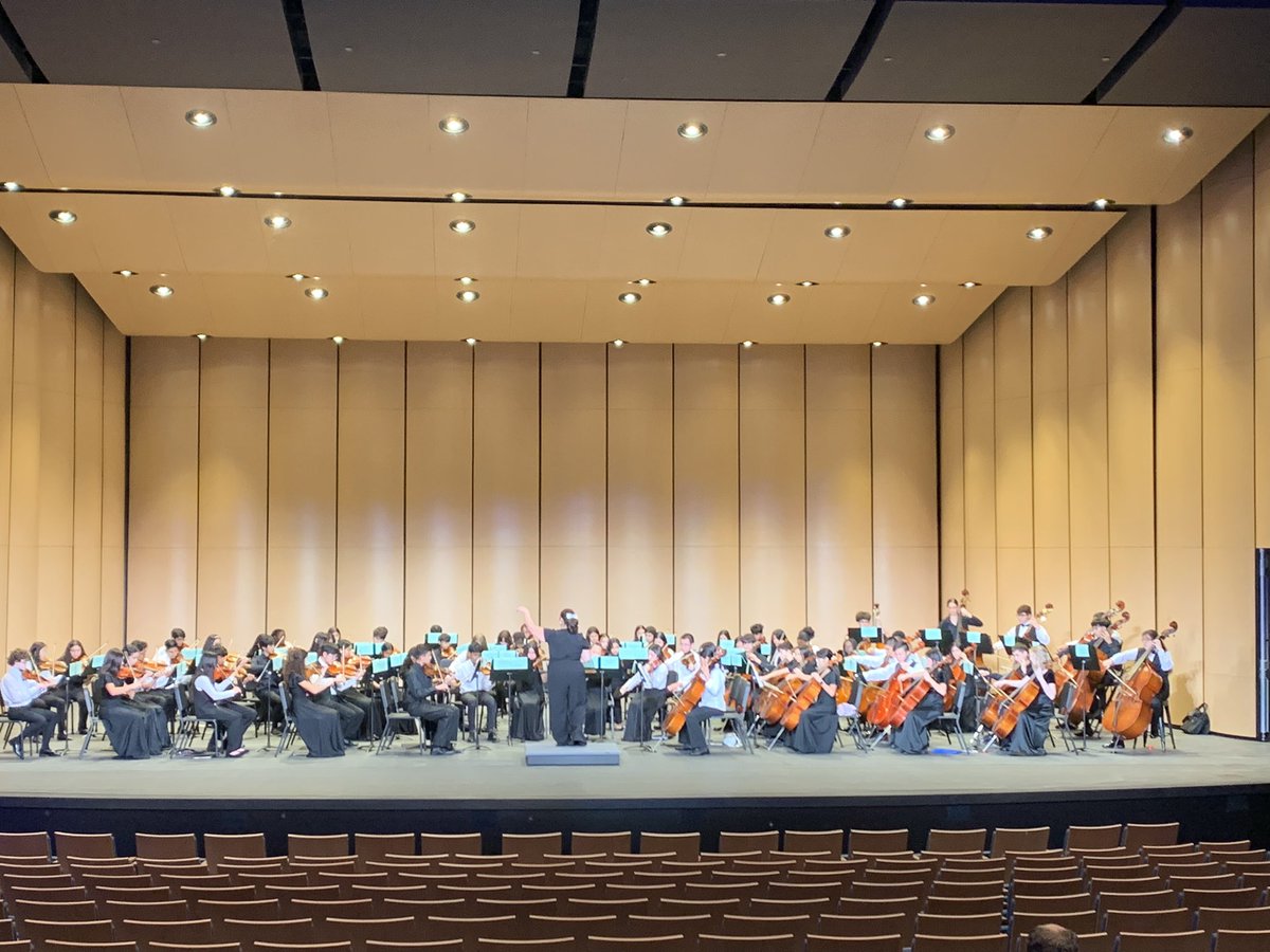 Extremely proud of the hard work and dedication of everyone on this stage! Thank you for being a part of history! CFISD String Fling orchestra with students from ALL CFISD middle schools represented at the beautiful VPAC. #cfisdforall <a href="/CFISD_FineArts/">John Morrison</a> <a href="/CFISD_Music/">Joe Glass</a>