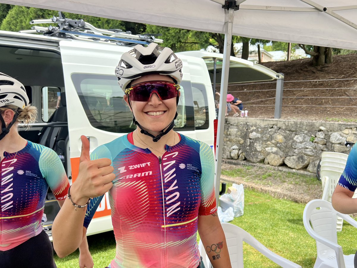 Second place for <a href="/SorayaPaladin/">Soraya Paladin</a> and the team on stage 2 👏
 #TourDownUnder #TakeTheLead