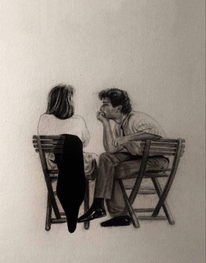 اُس نے مجھ سے پوچھا کہ میں اسے کیوں پسند کرتا ہوں۔ تو میں نے ہر وہ چیز بیان کی جو اُس میں مجھے اچھی لگتی تھی۔ اور جب اس نے کہا کہ وہ مجھے کیوں پسند کرے تو میرے پاس یہ کہنے کے علاوہ اور کوئی جواب نہیں تھا کہ میں اُس سے بے تحاشا محبت کرتا ہوں۔