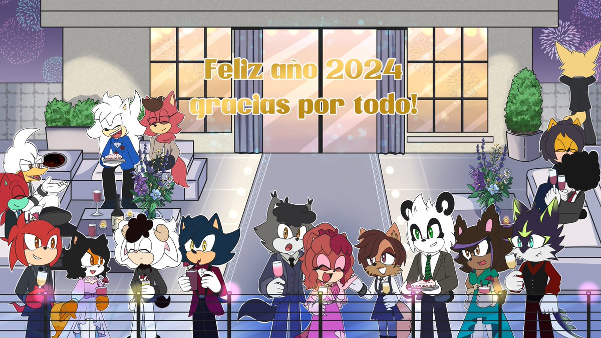 ✨Happy 2024! thank you for all the good times together in 2023!✨

🔷Sorry for the delay 

#HappyNewYear #HappyNewYear2024 #sonicoc #soniccharacters #Sonic #fancharacters