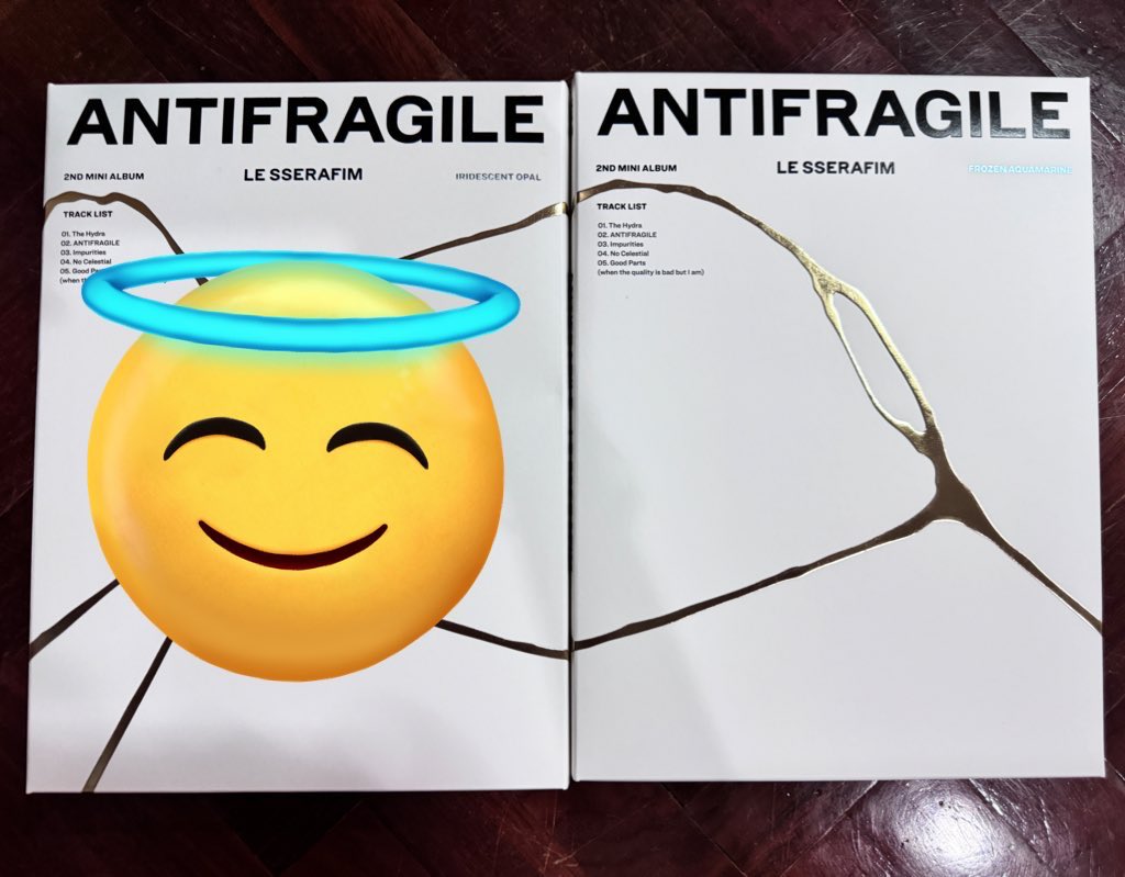 meitingx's tweet photo. อัลบั้มเปล่า ANTIFRAGILE 

(สภาพดี 100% ของครบ ไม่มีแค่การ์ด)

- อัลบั้มละ 150 รวมส่ง 📮 

dm or mention 
#ตลาดนัดlesserafim #ตลาดนัดLE_SSERAFIM https://t.co/xkecbk2GIp