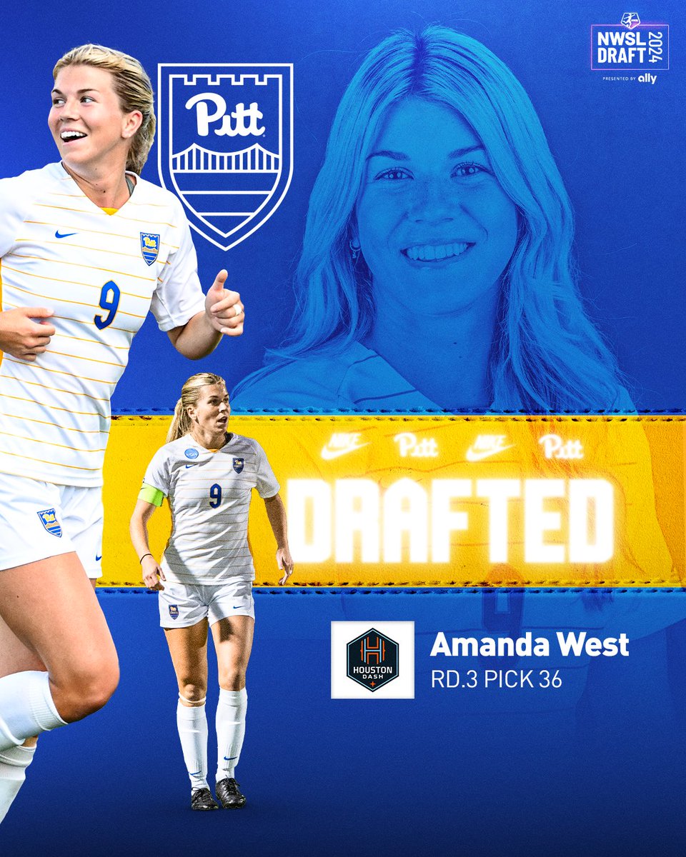 Pitt Women's Soccer (@pitt_wsoc) on Twitter photo AMANDA WEST…THE BEST ✨
<a href="/amanda_westt/">Amanda West</a> becomes the first Panther drafted in the <a href="/NWSL/">National Women’s Soccer League</a> and is heading to the <a href="/HoustonDash/">Houston Dash</a> 🙌
#H2P AMANDA WEST…THE BEST ✨
<a href="/amanda_westt/">Amanda West</a> becomes the first Panther drafted in the <a href="/NWSL/">National Women’s Soccer League</a> and is heading to the <a href="/HoustonDash/">Houston Dash</a> 🙌
#H2P