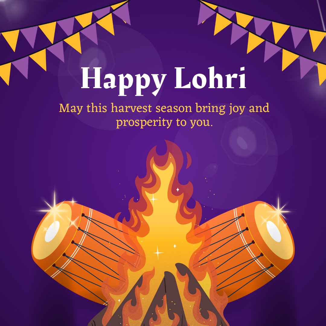 On this auspicious and traditional festival of Lohri, I extend my heartfelt wishes to one and all. As we light the bonfire, welcoming the longer days, I pray for the coming season to bring bountiful harvest, peace and prosperity. #HappyLohri!