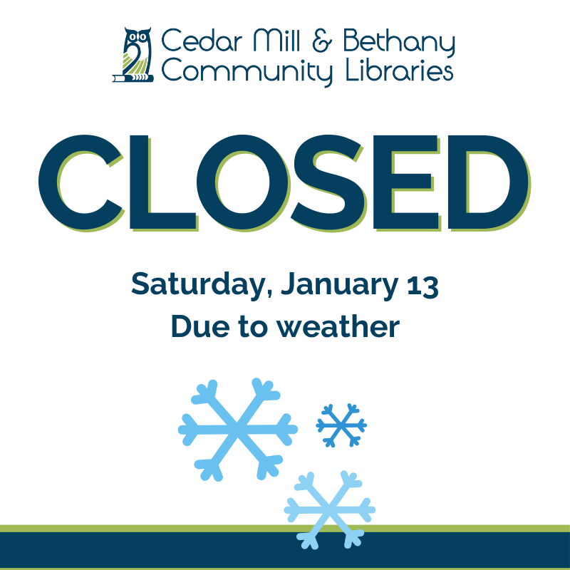 Cedar Mill & Bethany Libraries tweet media