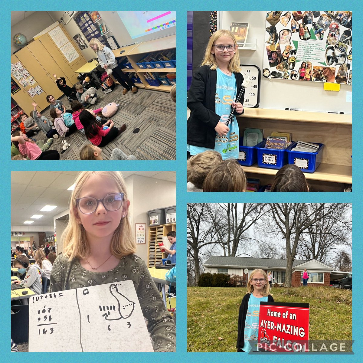 HoosierGirl68's tweet image. Having this sweet #2ndgrader in the Spotlight made this week even better ⁦@ayerelementary⁩ 💕⁦@FHSchools⁩