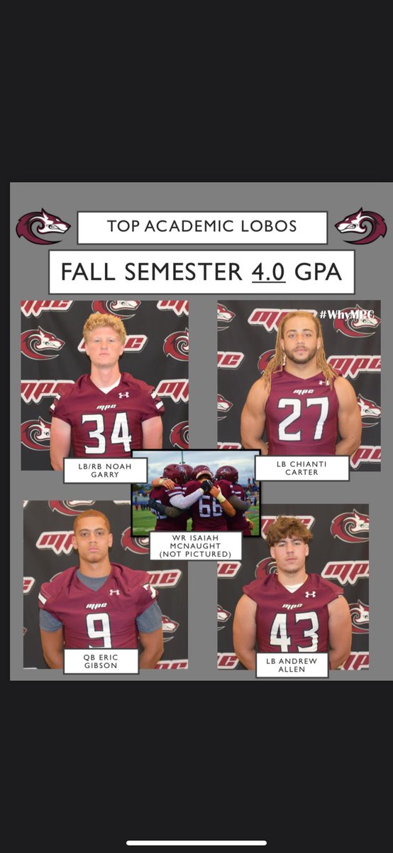 These 5 #LoboLeaders separated themselves from the rest of the Pack‼️🐺🐺 Job Well Done🐺🐺 #WhyMPC