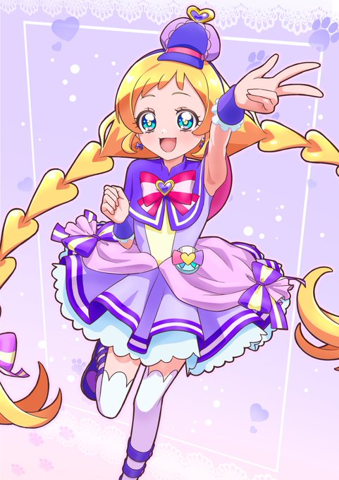 キュアフレンディ
#Precure #わんぷり 