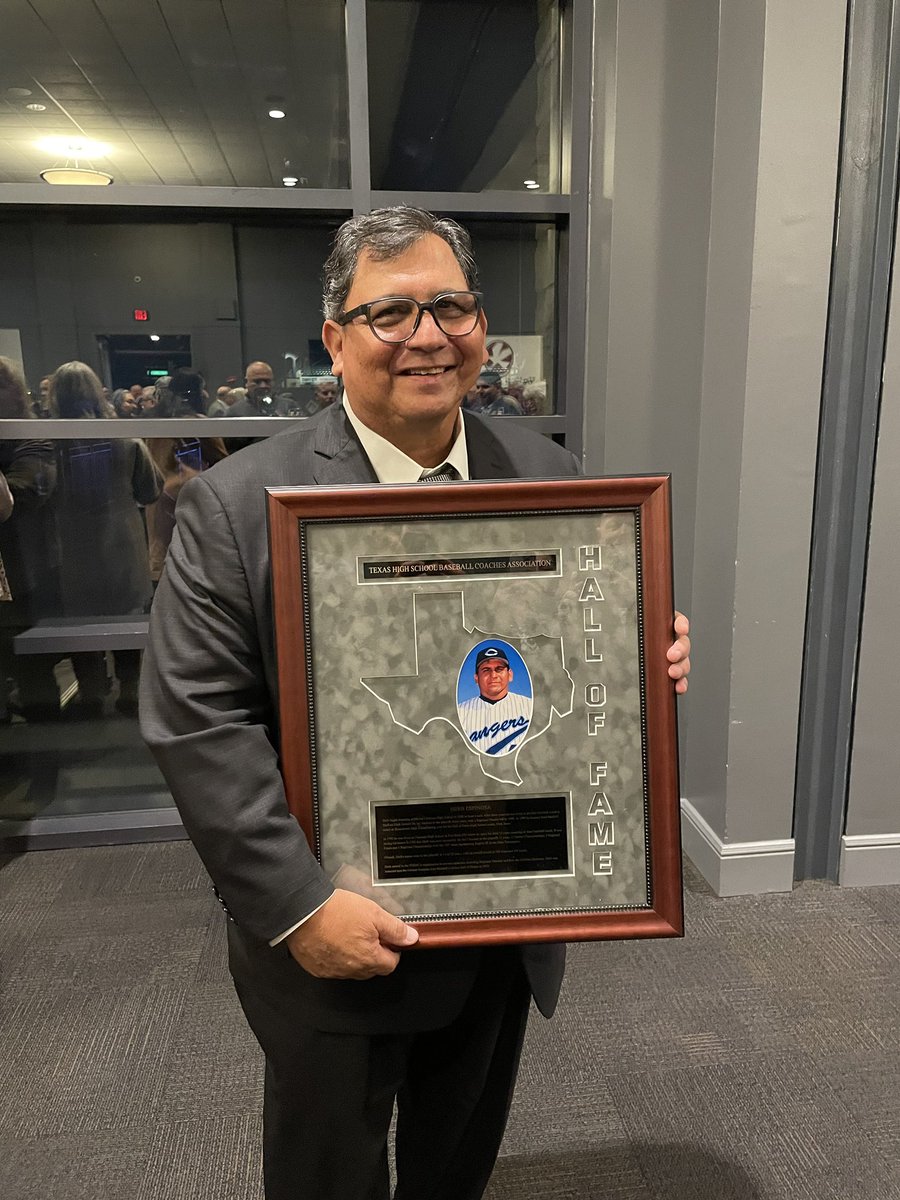 Clements_BSBL's tweet photo. Congratulations to our new THSBCA Hall of Fame inductee &amp; Clements Baseball Coaching Legend, 
Herb Espinosa!! #Dynasty https://t.co/rvjMpkcQZy