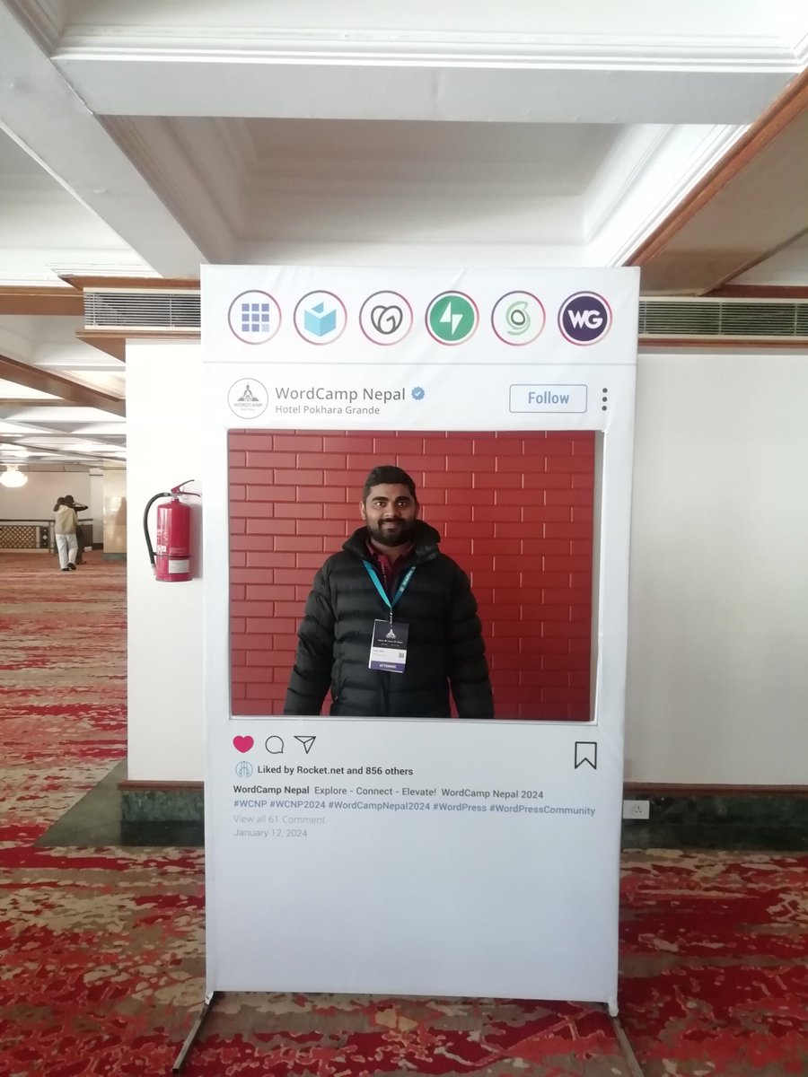 SunilIpu1's tweet photo. Word camp nepal 2024 #themegrill @themegrill https://t.co/5as35ABC9U