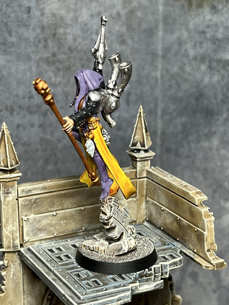 cwalker690's tweet photo. Painted my Shadowseer - Kill Team is complete now. #warhammer40k #WarhammerCommunity https://t.co/GuVEeLeriK