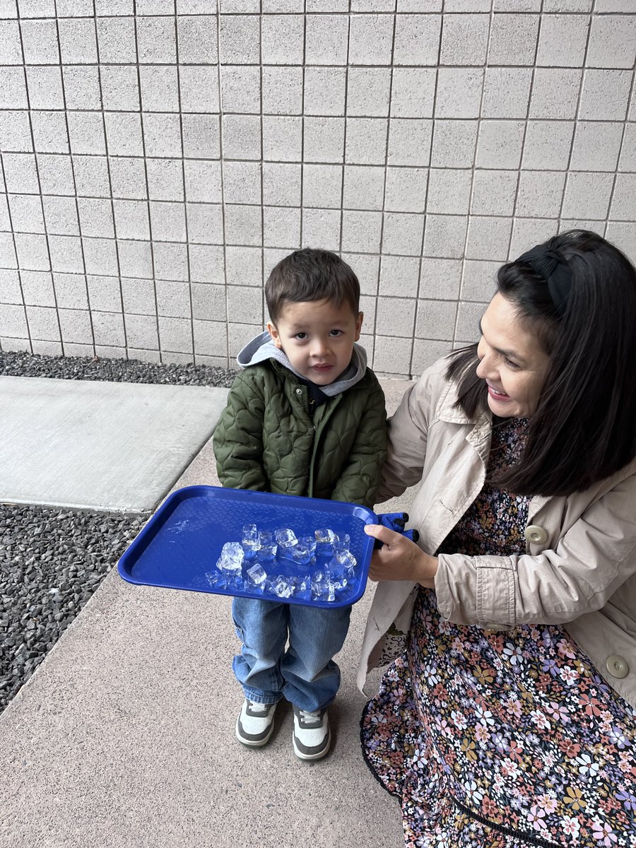 PhxLibrary's tweet photo. Family Storytime @ #CesarChavezLibrary had Fun with Ice yesterday!❄️This special storytime featured winter stories & kids learned about ice. Then, they went outside to build w/ice on a cold Arizona day! Join us for Family Storytime on Thursday mornings. https://t.co/XLwkOogk8G https://t.co/ZoFRGLDFRP