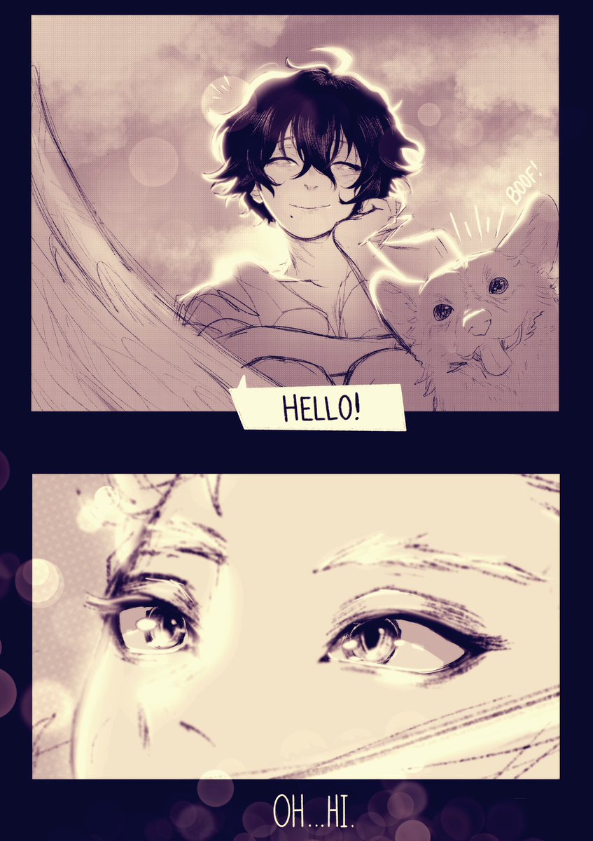 // shigahawks
.
.
.
Quirkless!Tenko AU, love at first sight.

Keigo just wants to escape the suffocating life in the Hero Commission for a while. In a moment of reprieve, he meets Tenko, and a burst of light enters his life.