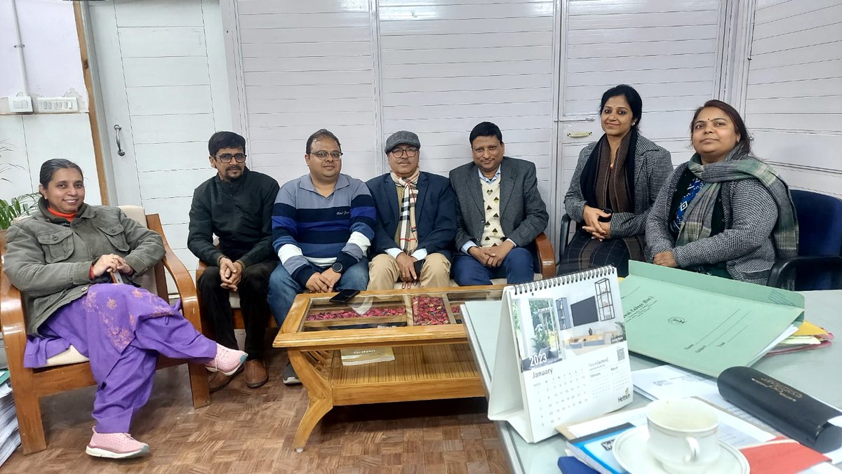 #IGNOU    
RC Delhi 2 Team had a detailed discussion with the Coordinator of the Study Centre Satyawati College Evening on promotion of IGNOU Prog for Jan 24 session &amp; strengthening of the student support.
  #IGNOURCDelhi2
<a href="/OfficialIGNOU/">IGNOU</a>

<a href="/DirectorRs55109/">Regional Services Division, IGNOU</a>
@Dramitks