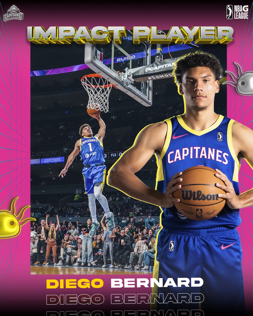 Y, por supuesto, nuestro Impact Player de hoy es…

🔥Diego Bernard🔥

#SomosCapitanes