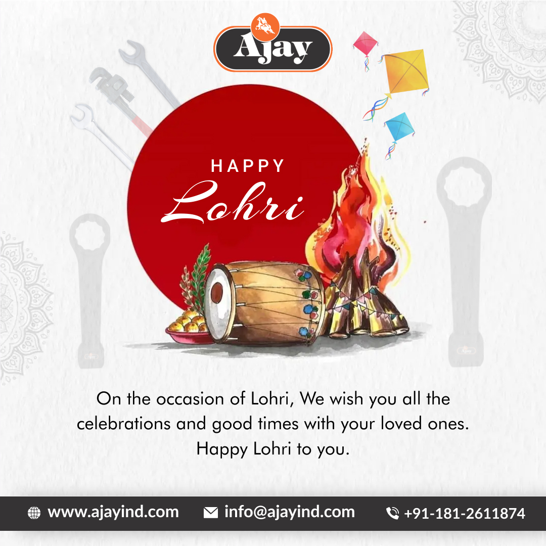 ajayindustries's tweet photo. 🔥🎉 On the occasion of Lohri, We wish you all the celebrations and good times with your loved ones. Happy Lohri to you🔥

#happylohri #lohricelebration #lohri #lohri2024 #festival #indianfestival #lohrifestival #lohriparty #lohrispecial #celebration #ajayindustries #लोहड़ी https://t.co/naFv3BYA8y