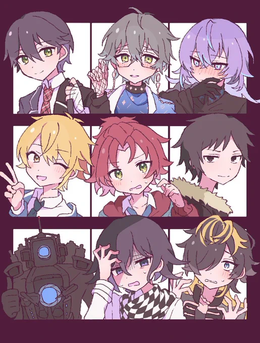 #フォロワーさんの推しが描きたい ⑤
これで全員描けました!
ありがとうございました!! 