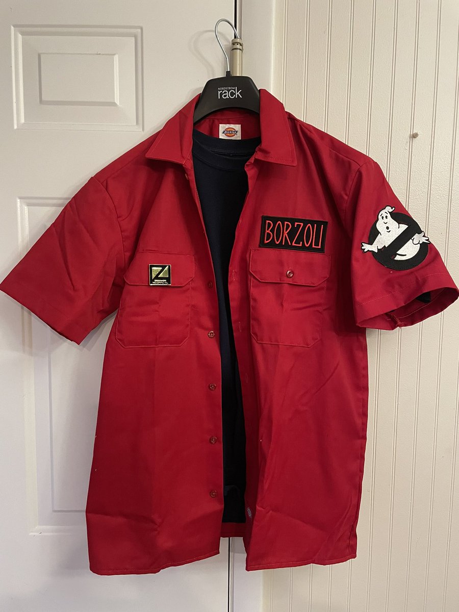 Ghostbusters Frozen Empire inspired work shirt. Thanks to <a href="/mbthegr81/">Bo Bearden</a> for the idea. Name tag and Zeddemore Industries pin from <a href="/gbfans/">GBFans.com™</a> and Frozen Empire patch by <a href="/ThatEricFella57/">That Eric Fella</a> and Crystal Bass.