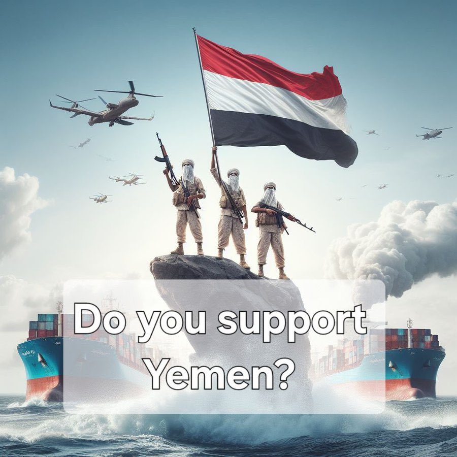 #Yemen

America is now at war with #Yemen  so Israel can continue ethically cleansing Palestine .This is a battle of good vs evil and America has choose to fight on the side of evil #YemenAttack #YemenConflict #Yemenis #YemenSupportPalestine #PakistanArmy