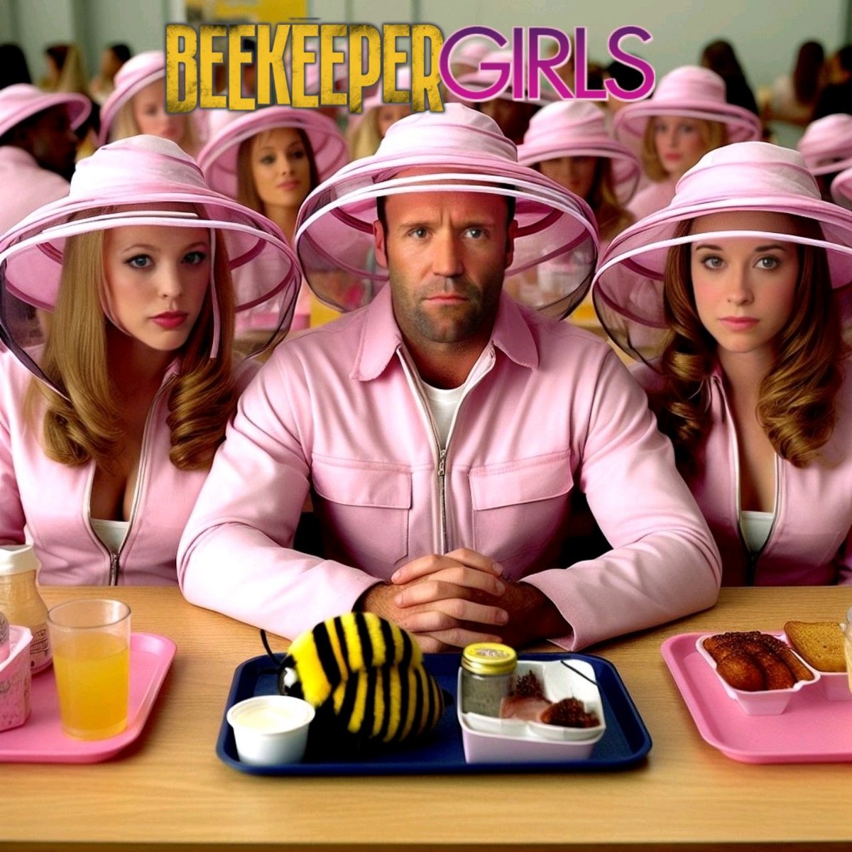 #MeanGirls and #TheBeekeeper are planning for a crossover sequel to rival #TopGun3. See both films this weekend at #AMCTheatres.
$AMC 🐝 💋