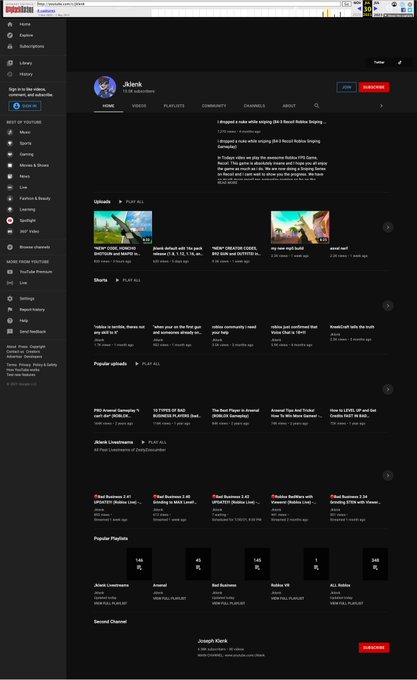 A letter to myself: Nostalgia  I found an old screenshot of my past gaming channel.   This trip down<a href="/tag/buildinpublic"class="tags"><span>#buildinpublic</span></a>