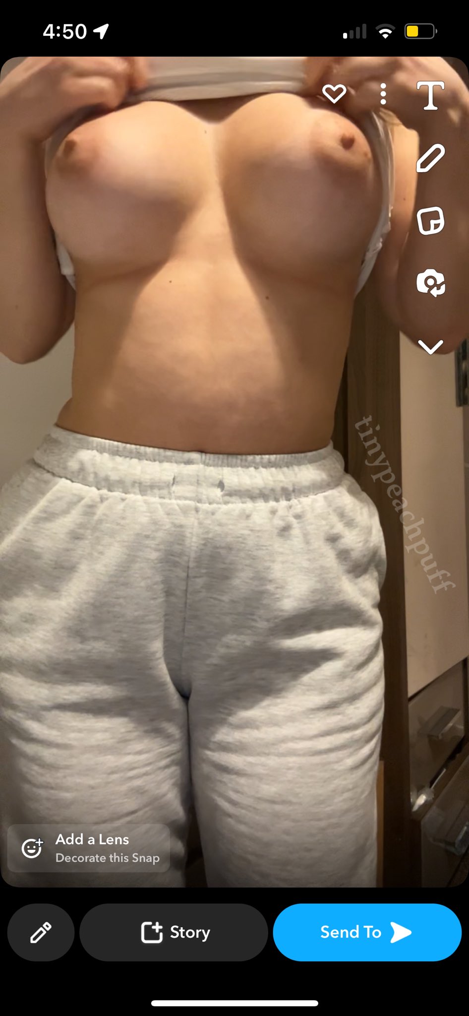 Snapchat nudes 