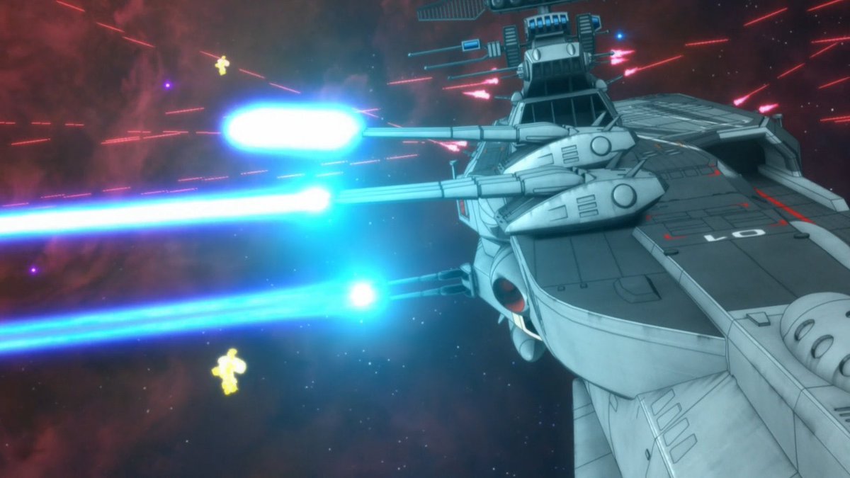 2205の3DCGはそこまで好きって訳ではないけど弾道のエフェクトが凄い好き