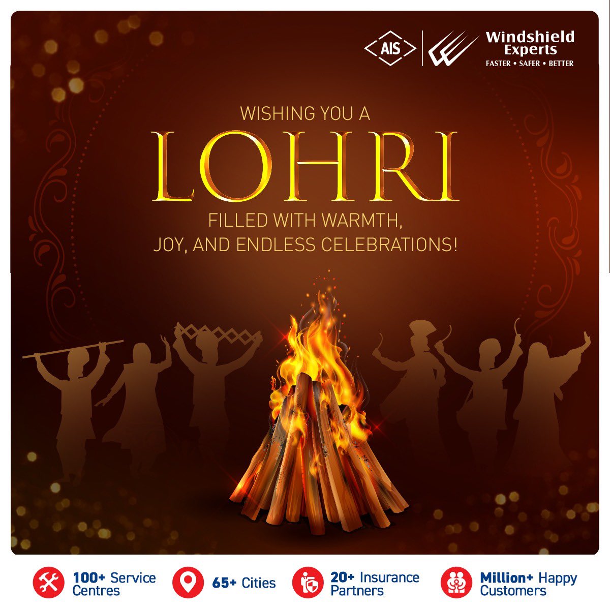 WindshieldExprt's tweet photo. May your Lohri be full of happiness and sky full of festive lights!
#AIS #AISWindshieldExperts #Lohri #HarvestSeason https://t.co/kFSOewx7oy
