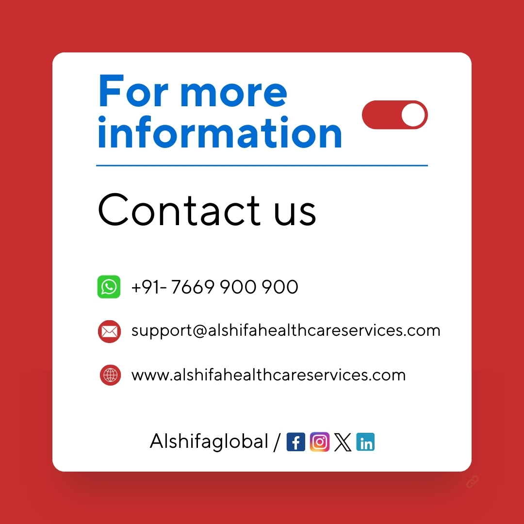 #oncology #pediatriconcology #neurooncology #medicaltourism #alshifahealthcareservices #HematologyOncology #Alshifa #cancerawareness 

FOR MORE INFORMATION ABOUT ANY MEDICAL INQUIRY CONTACT US - +91-76699 00900 support@alshifahealthcareservices.com alshifahealthcareservices.com