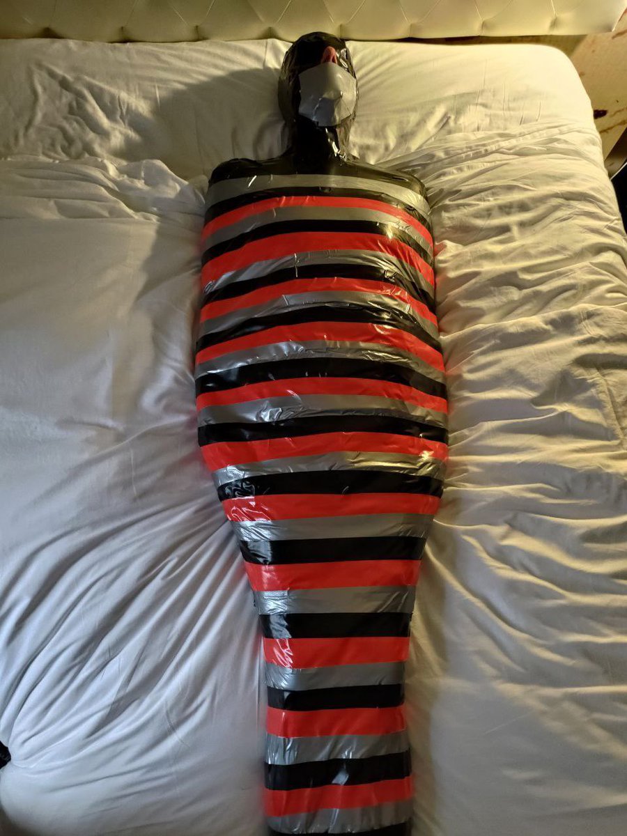 MischiefSeeker's tweet photo. Finally got to meet @bondagejock and @TurboDieselDom in person. Great guys! This is what they did to me. Great time! #teamsub #gaymummy #gaybondage https://t.co/yuvSDLXNpc